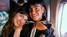 Gianinna Maradona y Benjamín Agüero