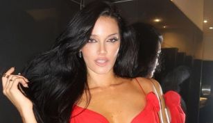 Oriana Sabatini desata suspiros con un vestido rojo vibrante 