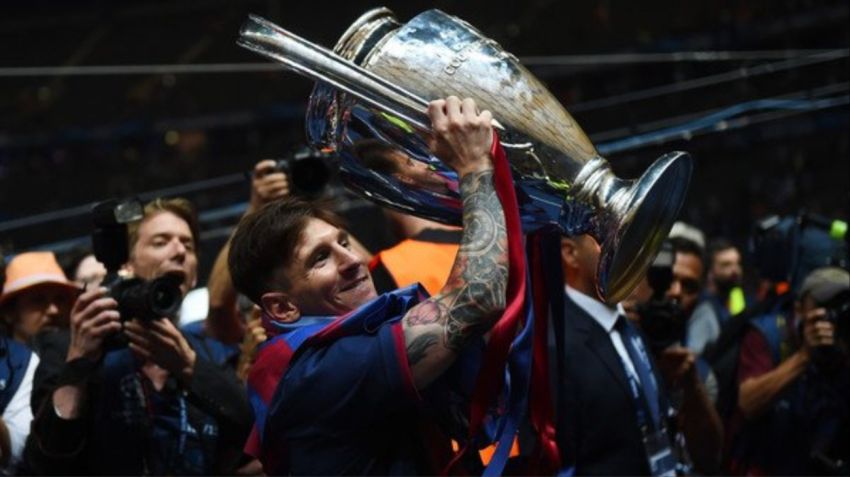 Con Messi fue la última vez que el Barça ganó la Champions en 2015.