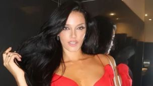 Pasión y estilo: Oriana Sabatini desata suspiros con un vestido rojo vibrante