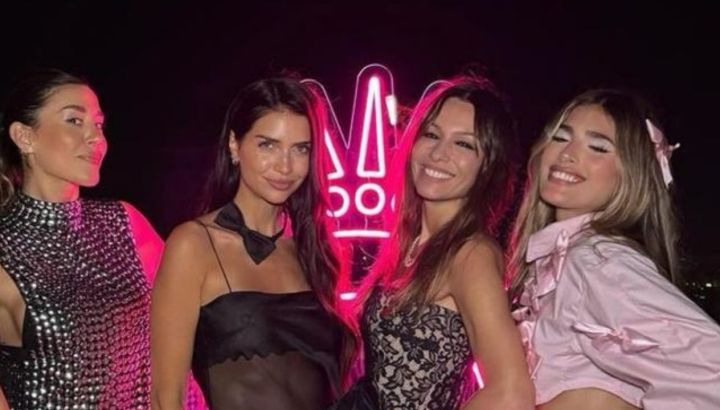 Los looks brillantes de Pampita, Jimena Barón, Zaira Nara y Juli Poggio ideales para lucir en Navidad