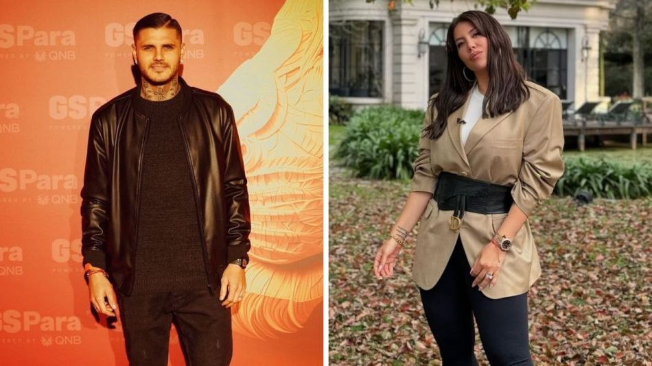 Mauro Icardi y Wanda Nara