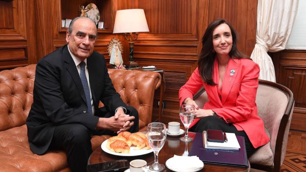 Victoria Villaruel y Guillermo Francos