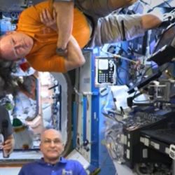 Es la décima vez que se celebra el Día de Acción de Gracias en el espacio.