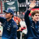 Franco Colapinto y Alex Albon