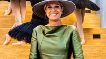 El look inspirado en la naturaleza que llevó Máxima Zorreguieta con el que dejó claro que es la reina del estilo