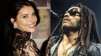 Eva De Dominici y Lenny Kravitz