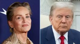 Sharon Stone y Donald Trump