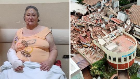 Murió María Josefa Bonazza, la jubilada que había sobrevivido al derrumbe del hotel en Villa Gesell