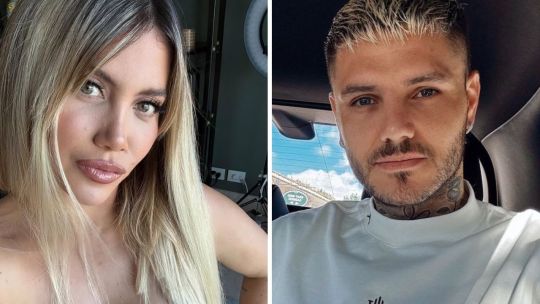 Wanda Nara y Mauro Icardi