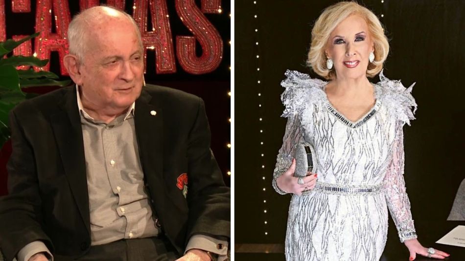 Chiche Gelblung y Mirtha Legrand