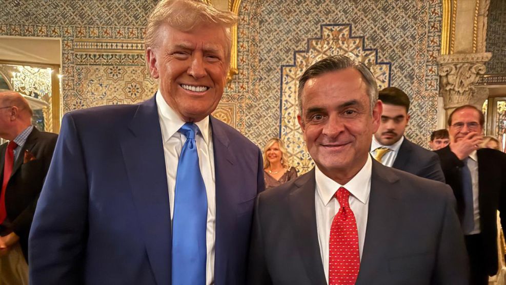 Donald Trump y Luis Rosales