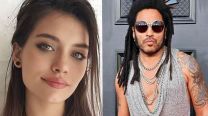 Eva De Dominici y Lenny Kravitz