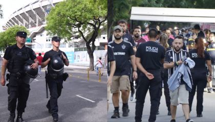 Operativo seguridad Copa Libertadores