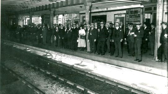 Línea A: la inauguración del subte porteño