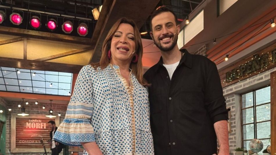 Lizy Tagliani y Diego Leuco