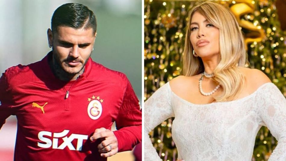 Wanda Nara y Mauro Icardi 