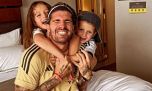 La tierna foto de Rodrigo De Paul con sus hijos que revela su gran parecido: "Como papá"