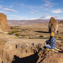 El geoturismo en Esquel, una forma de conocer la historia milenaria de nuestro país.