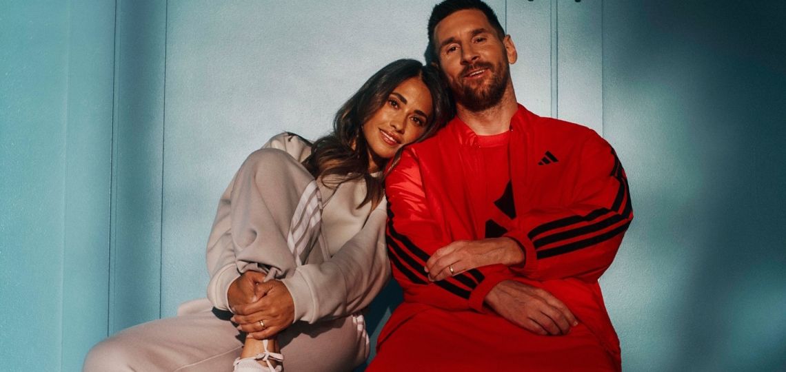  Antonela Roccuzzo y Lionel Messi: la pareja que reina en el mundo deportivo y del street style con su última campaña conjunta