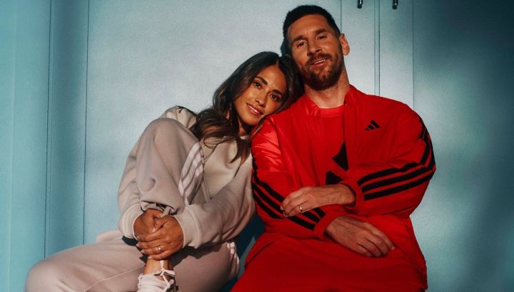  Antonela Roccuzzo y Lionel Messi: la pareja que reina en el mundo deportivo y del street style con su última campaña conjunta