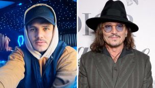 Mauro Icardi se comparó con Johnny Depp en medio del escándalo con Wanda Nara