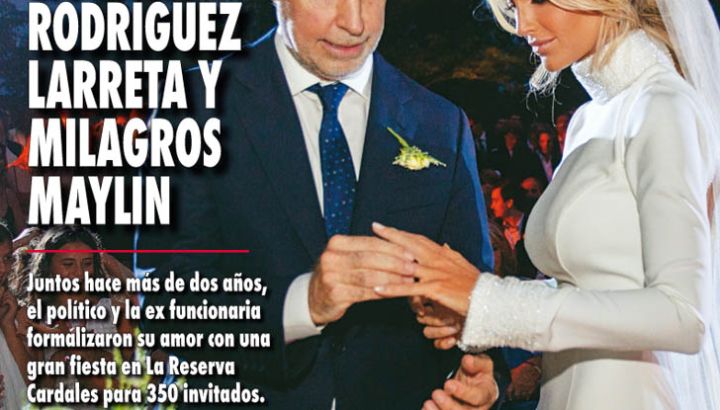 La boda de Horacio Rodríguez Larreta y Milagros Maylin 