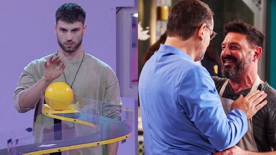 Santiago Algorta en Gran Hermano y Damián De Santo eliminado de Bake Off Famosos