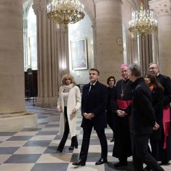 Macron y Notre Dame | Foto:CEDOC