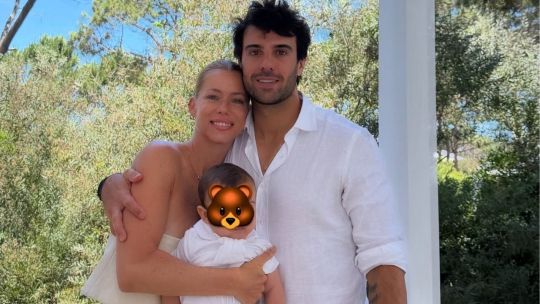 Nicole Neumann mostró el video más tierno de Cruz junto a Manu Urcera en la pileta