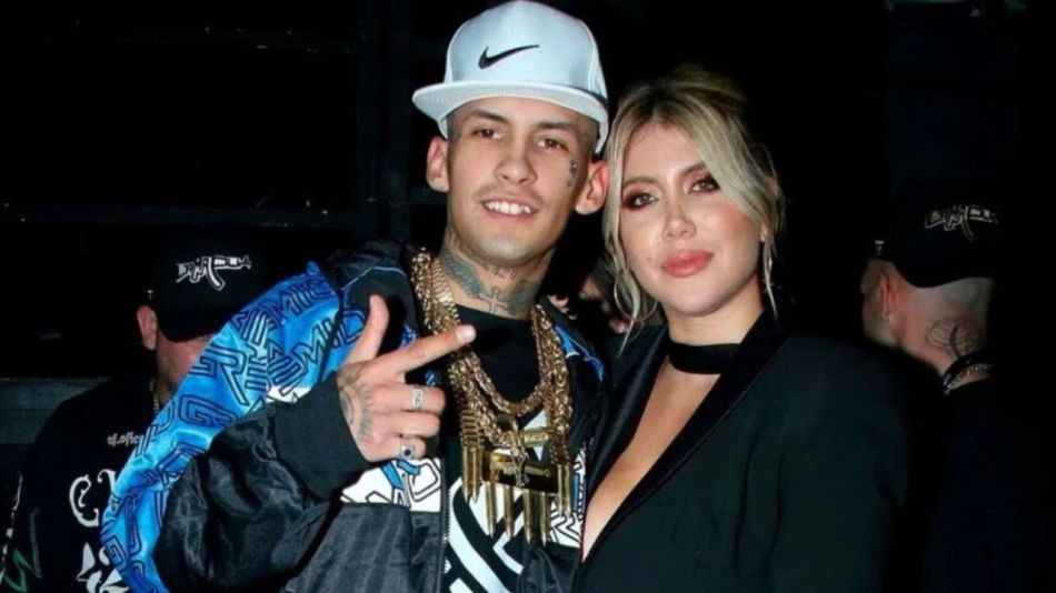 L-Gante y Wanda Nara 