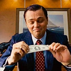 El film "El lobo de Wall Street" motivó a miles de jóvenes a iniciarse en el mundo de la Bolsa. | Foto:Cedoc