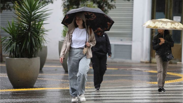 Lluvia en el AMBA alerta meteorológica