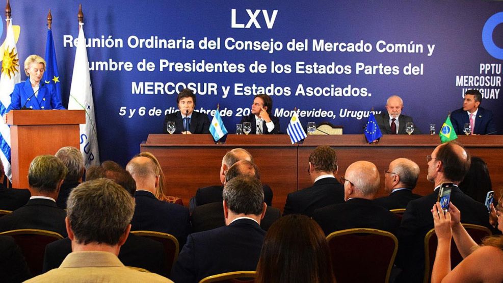 Cumbre del Mercosur y Unión Europea en Montevideo el 6 de diciembre de 2024