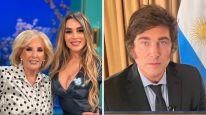 Mirtha Legrand, Fátima Florez y Javier Milei 