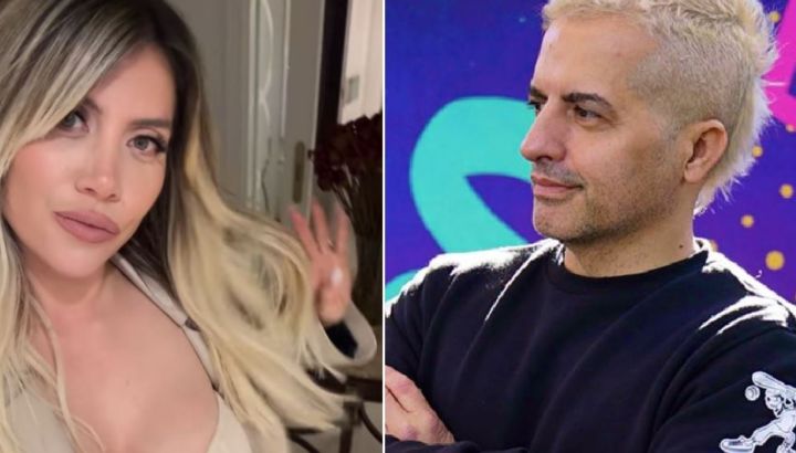 Ángel de Brito cruzó a Wanda Nara en la red con un comentario tremendo: "Sos la acostumbrada a que te pidan y dar"