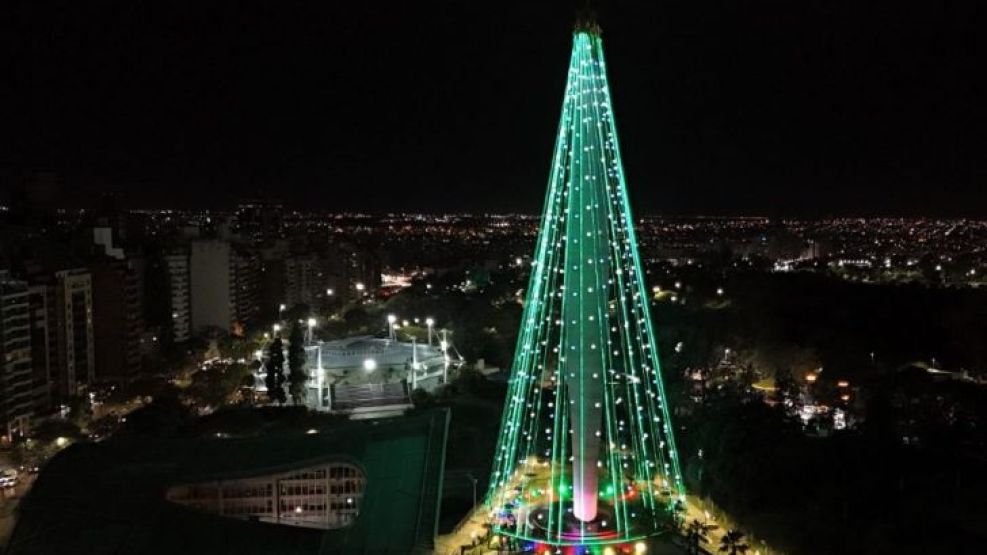 09-12-2024 Árbol de Navidad Córdoba Parque Sarmiento