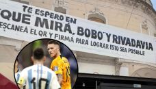 Los hinchas argentinos quieren modificar el nombre de la Avenida Carabobo.