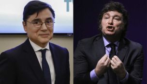 Jorge Fontevecchia y Javier Milei