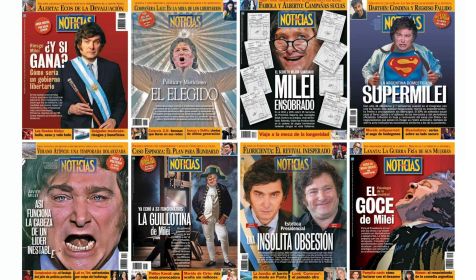 Las tapas de NOTICIAS en el primer año de gestión de Milei