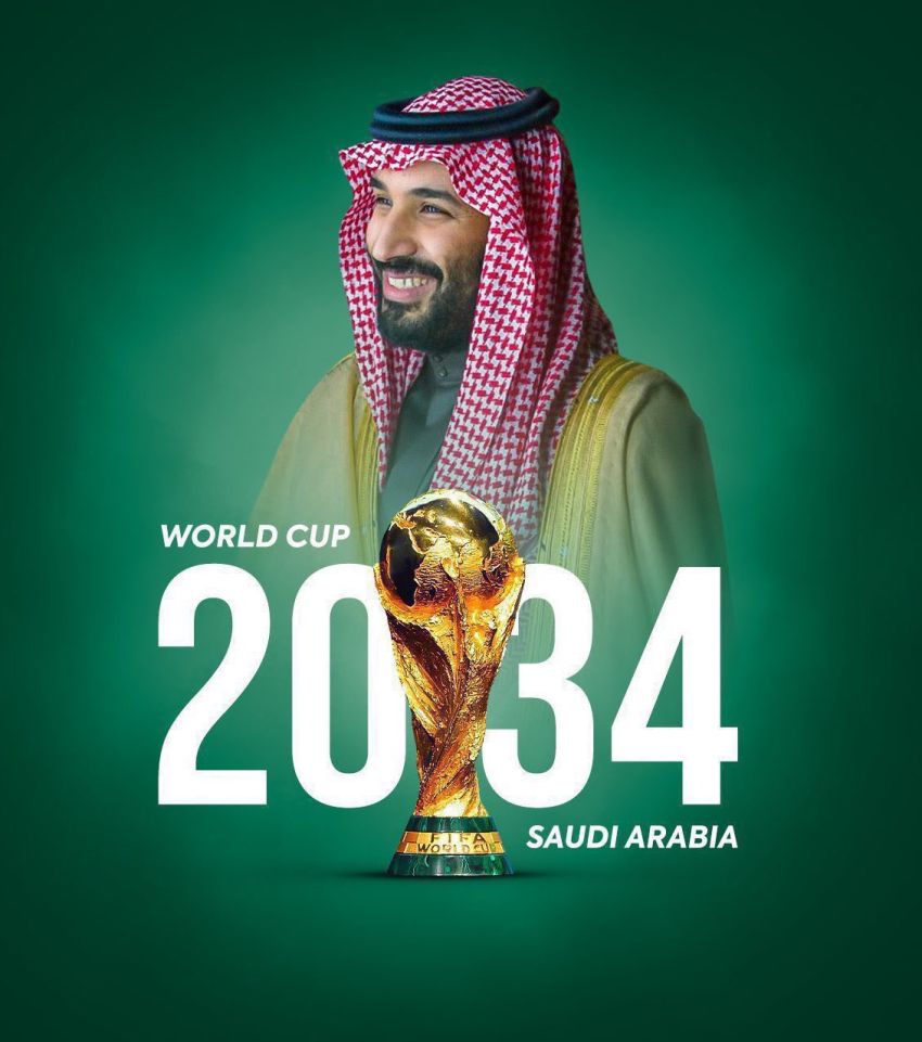 Arabia Saudita será sede del Mundial 2034