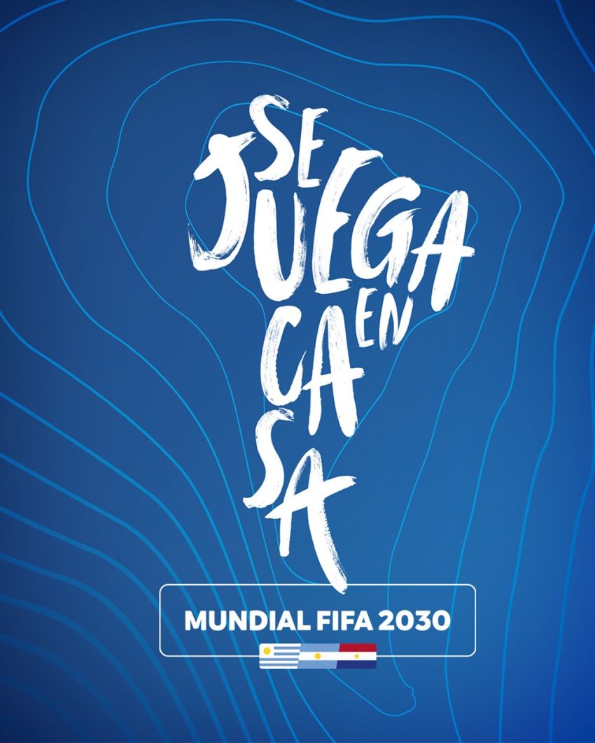 Afiche de CONMEBOL confirmando las sedes sudamericanas