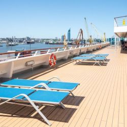El Costa Favolosa arrancó la temporada de cruceros a Buenos Aires.