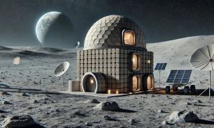 Nasa apuesta por casas espaciales "impresas" en la Luna para futuras misiones