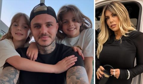 Mauro Icardi y Wanda Nara