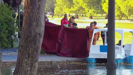 Encontraron el cuerpo del hombre que había entrado a nadar a los Lagos de Palermo