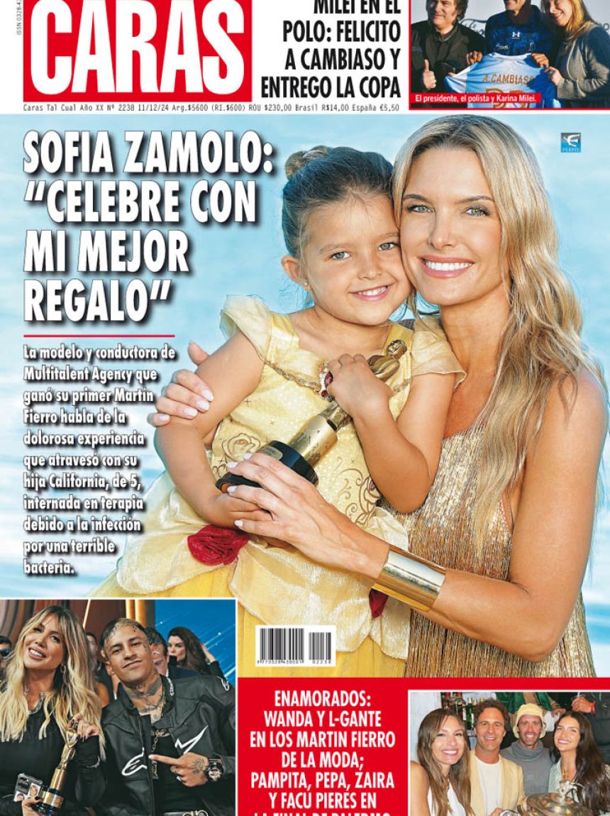 Sofía Zámolo: "Celebré con mi mejor regalo"