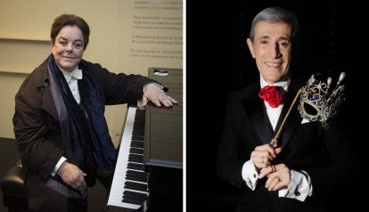 Héctor Maugeri y Bruno Gelber