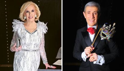 Mirtha Legrand y Héctor Maugeri