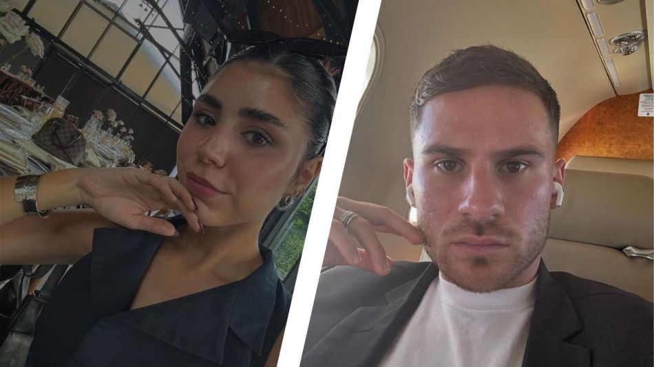 Cami Mayan y Alexis Mac Allister